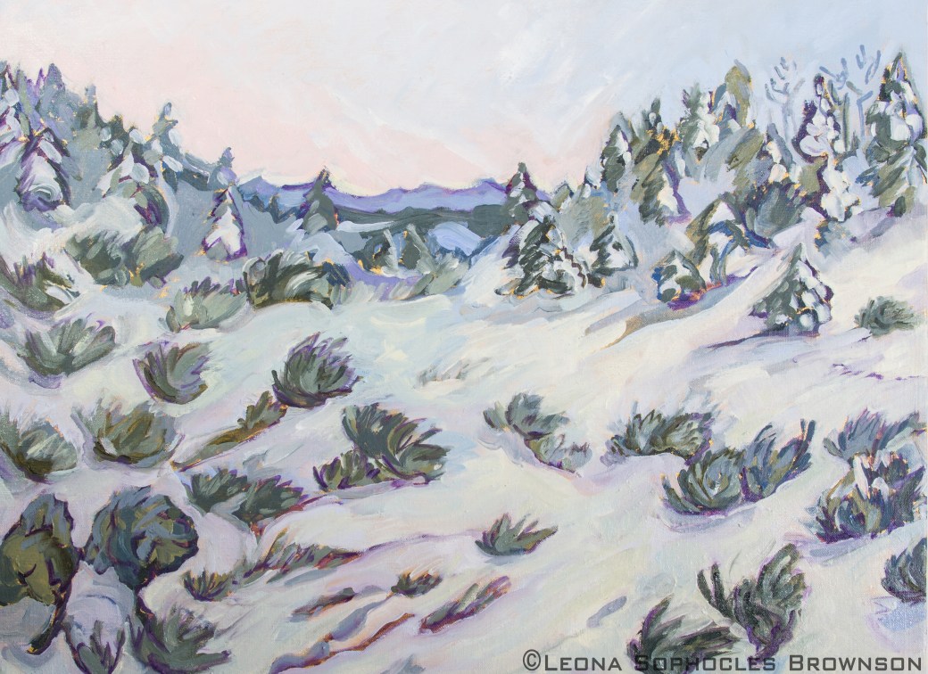 Ridgeway Plateau | Oil on Canvas | 18"x24" unframed